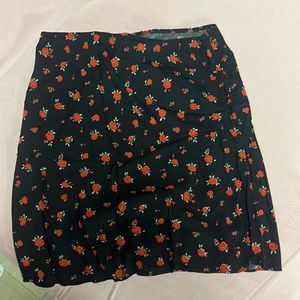 Asos Design Floral Mini Skirt
